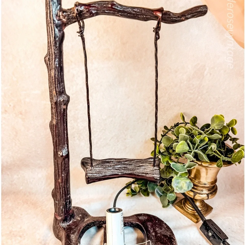 Tree with a Swing Lamp Base